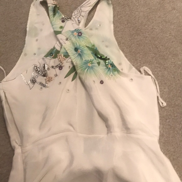 NWT silk peplum top - Picture 3 of 4